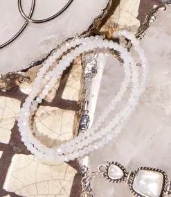Crystal Beaded Stretch Bracelet