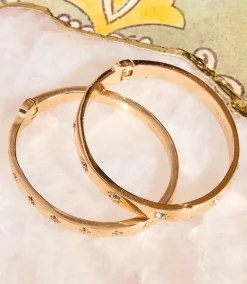 Crystal Starburst Bangle