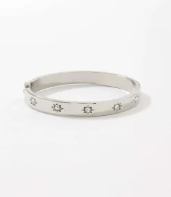 Crystal Starburst Bangle