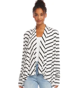 Drape Front Cardigan