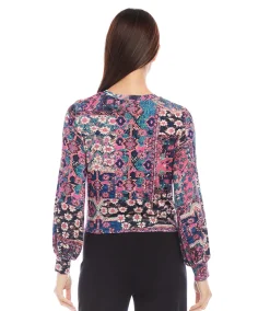 Drape Front Top