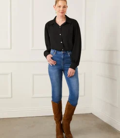 Dropped Shoulder Blouse