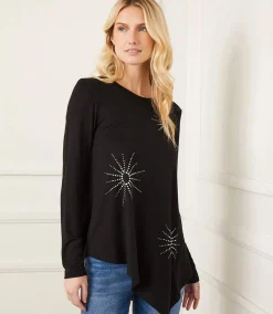 Embellished Asymmetric Top