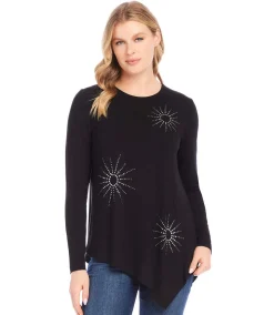 Embellished Asymmetric Top
