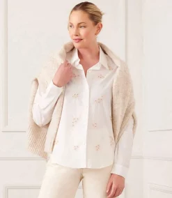 Embellished Button Up Shirt