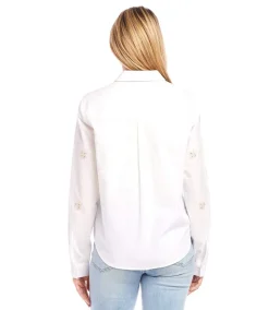 Embellished Button Up Shirt