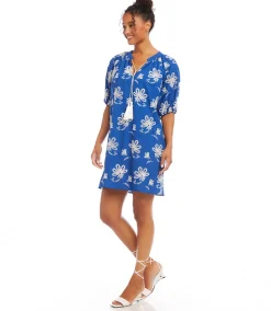 Embroidered Tassel Dress