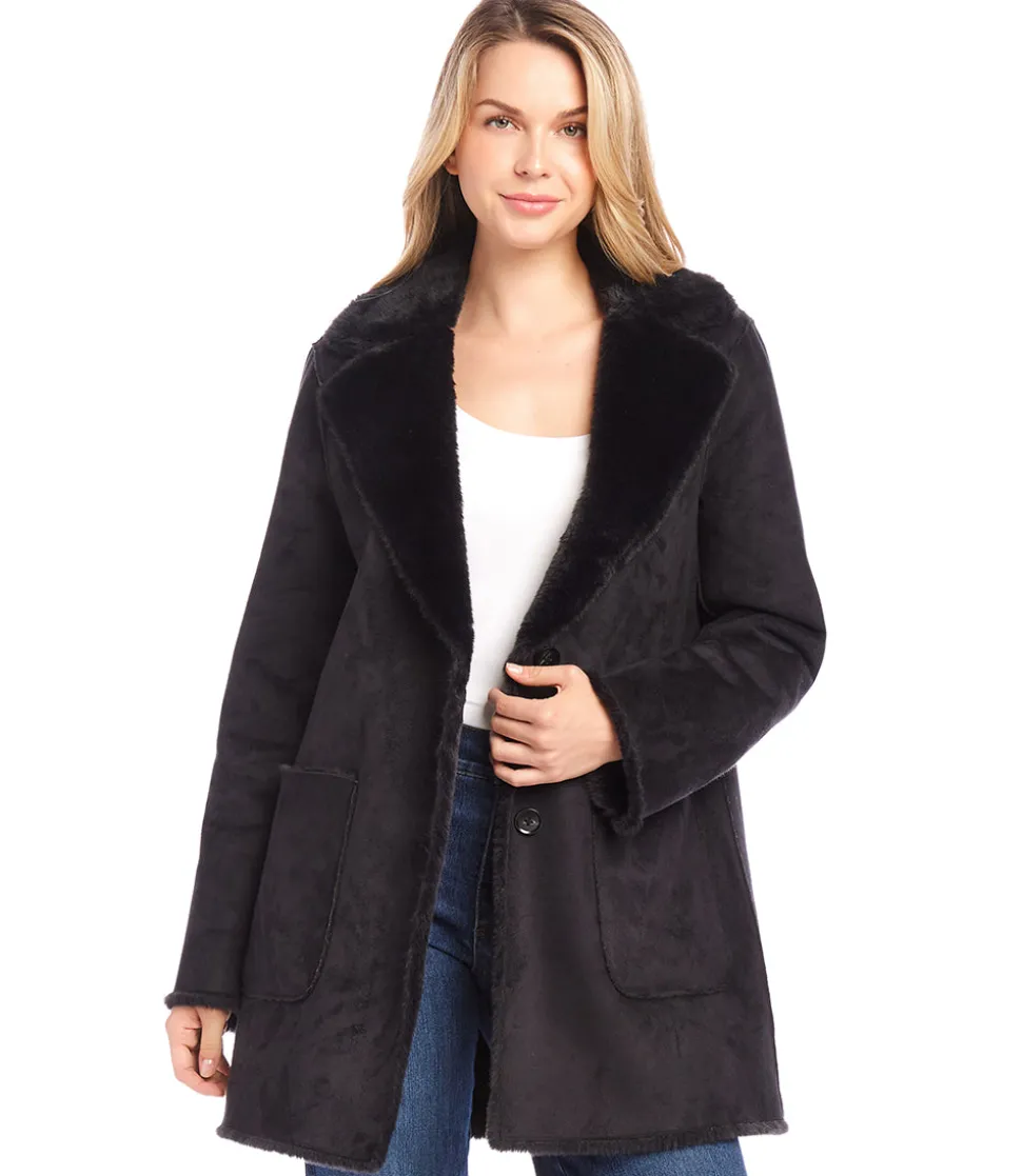 Faux Fur Coat