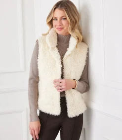 Faux Shearling Vest