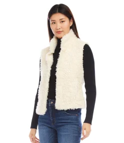 Faux Shearling Vest