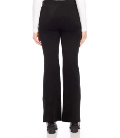 Faux Suede Bootcut Pants