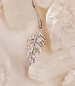 Feather Pendant Necklace