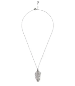 Feather Pendant Necklace