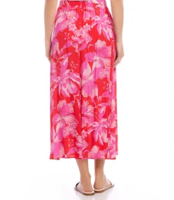 Flare Midi Skirt