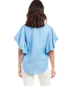 Flutter Sleeve Top