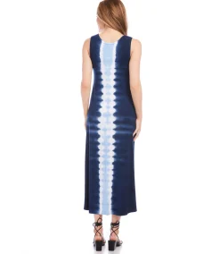 Front Slit Midi Dress