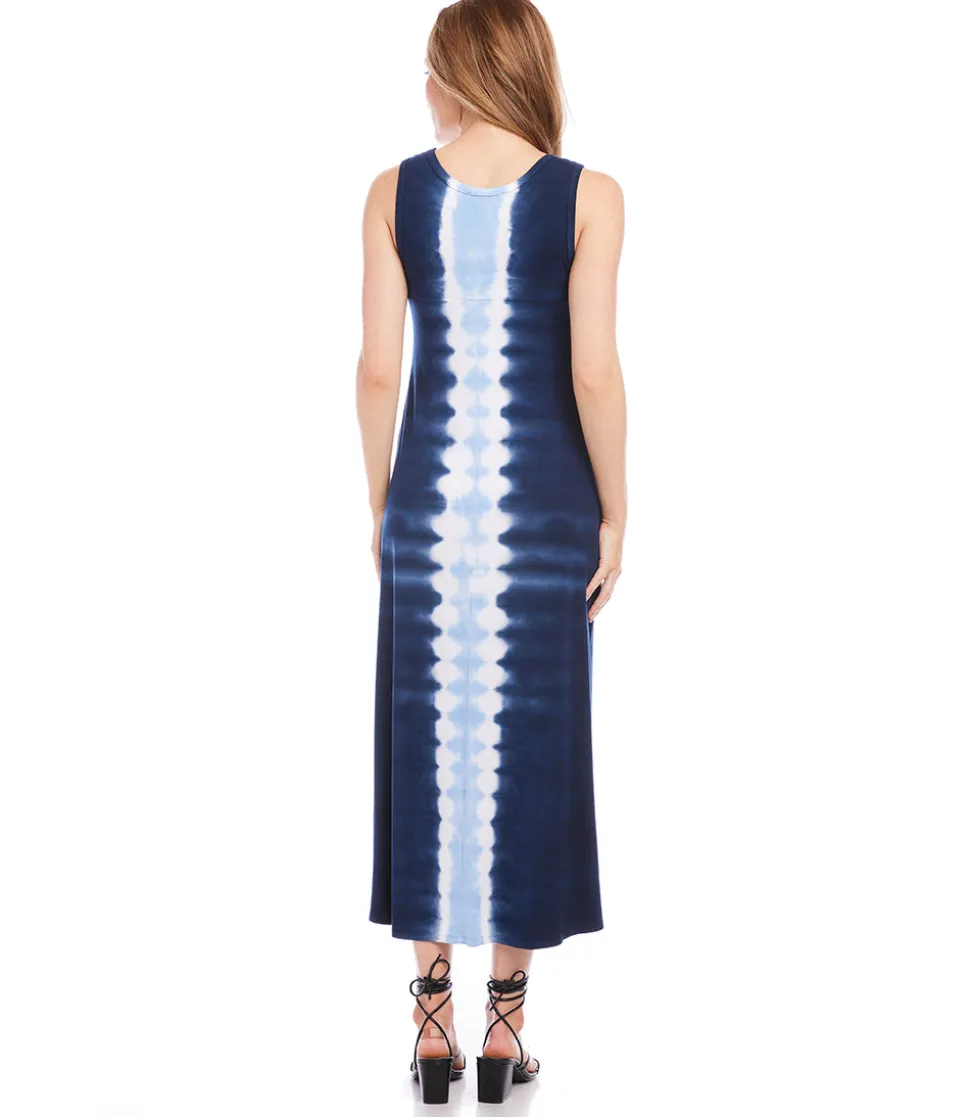 Front Slit Midi Dress