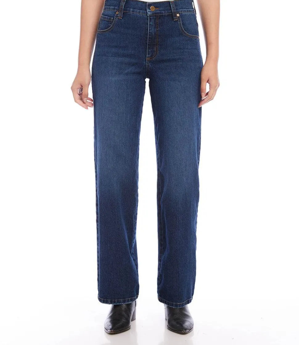 Full Length Wide Leg Jeans