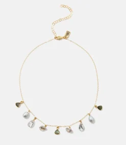 Gemstone And Crystal Necklace