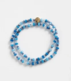 Gemstone And Pearl Stretch Bracelet