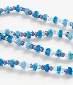 Gemstone And Pearl Stretch Bracelet