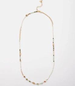 Gemstone Collage Necklace