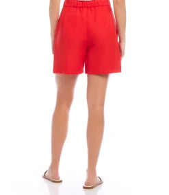 High Waist Pleated Shorts
