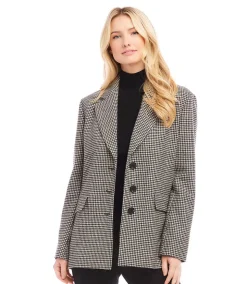 Houndstooth Blazer