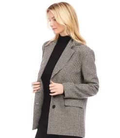 Houndstooth Blazer
