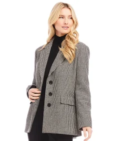 Houndstooth Blazer