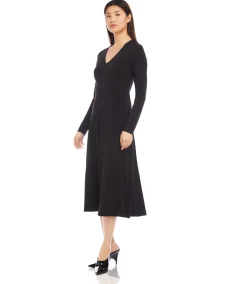Kate V-Neck Midi Travel Dress