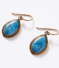 Lapis Drop Earrings