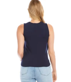 Layered Drape Front Top