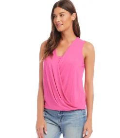 Layered Drape Front Top