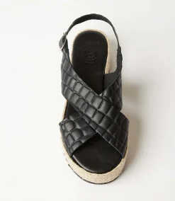 Leather Espadrille Sandals