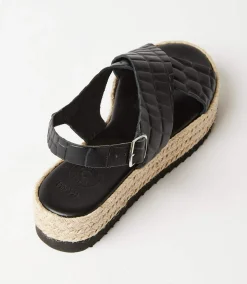 Leather Espadrille Sandals