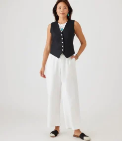 Linen Vest