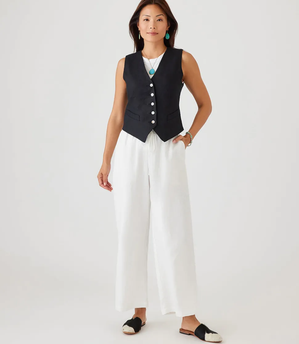 Linen Vest