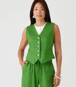 Linen Vest
