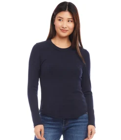 Long Sleeve Crew Neck Tee