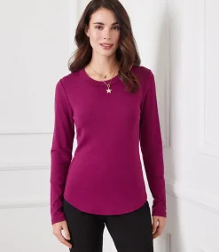 Long Sleeve Crew Neck Tee
