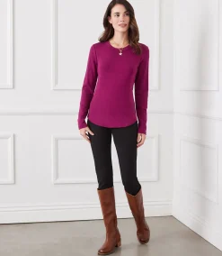 Long Sleeve Crew Neck Tee