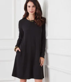 Long Sleeve Travel Jersey Dress