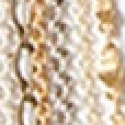 Metallic Multistrand Necklace