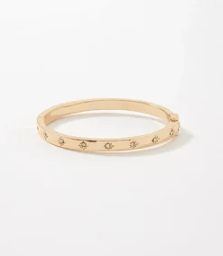 Mini Crystal Starburst Bangle
