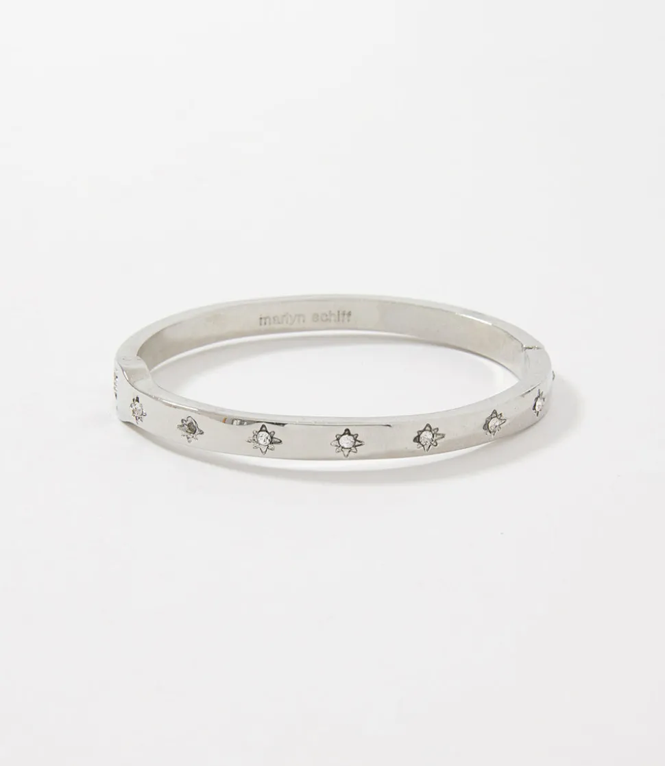 Mini Crystal Starburst Bangle