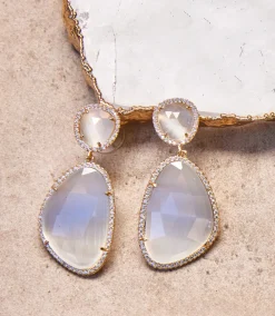 Moonstone Earrings