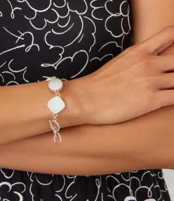 Mother of Pearl Station Bracelet
