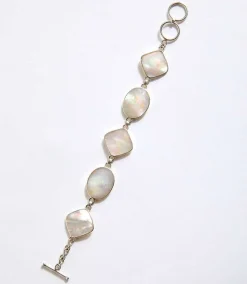 Mother of Pearl Station Bracelet