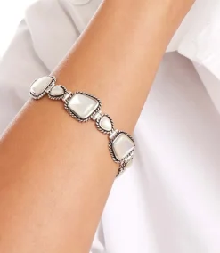 Mother Of Pearl Toggle Bracelet